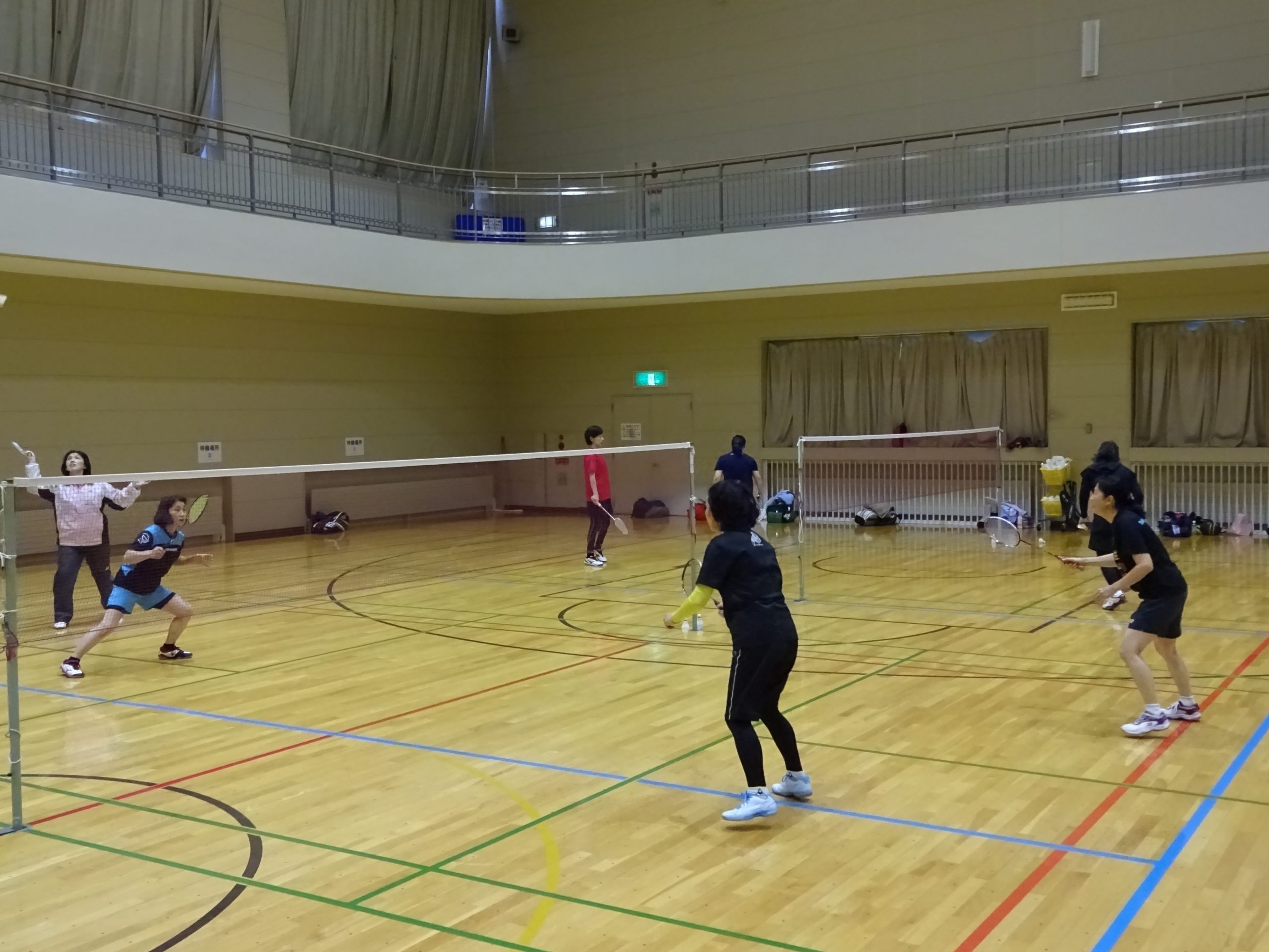 525(4期)バドミントン中級「基本ストロークレッスン」(木)画像