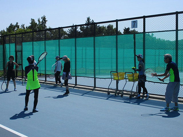 女子ダブルス上級実践（木）