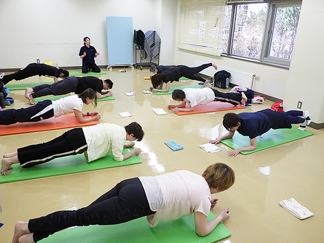 水泳のための体幹トレーニング