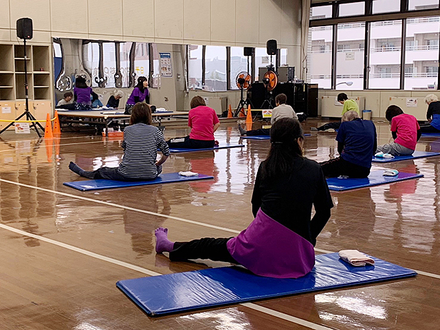 のびのびストレッチ体操