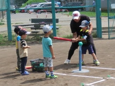 夏休みキッズベースボール
