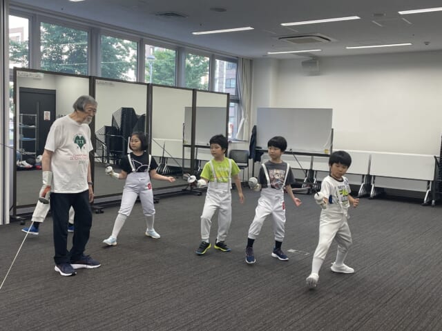 ジュニアフェンシング