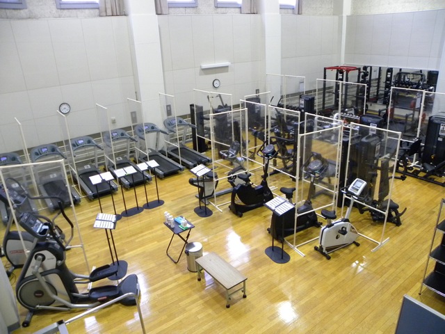 トレーニング室の写真