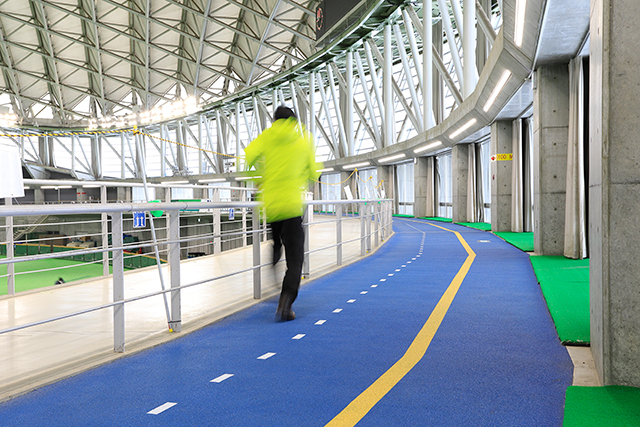 ランニングコースの写真